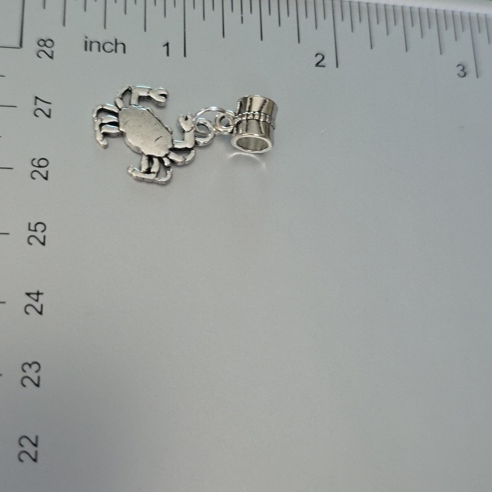 Crab Charm Compatable With Pandora - Picture 2 of 4